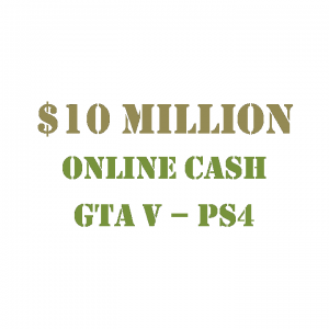 $10 Million Online Cash GTA 5 PS4
