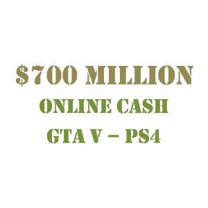 $700 Million Online Cash GTA 5 PS4